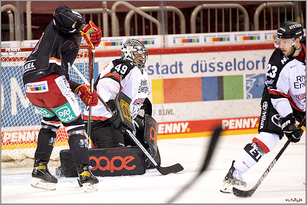 PENNY DEL; Duesseldorfer EG - Koelner Haie; Duesseldorf, 23.01.2022